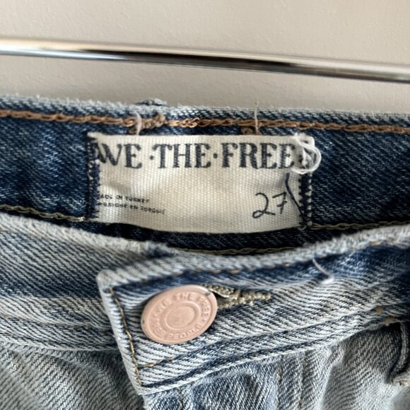 Free People Unknown Legend Mid Rise Jeans - Picture 5 of 7